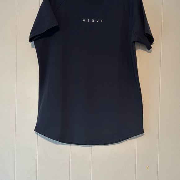 Modern Blue Short Sleeve Tee with Relaxed Fit - Picture 2 of 9